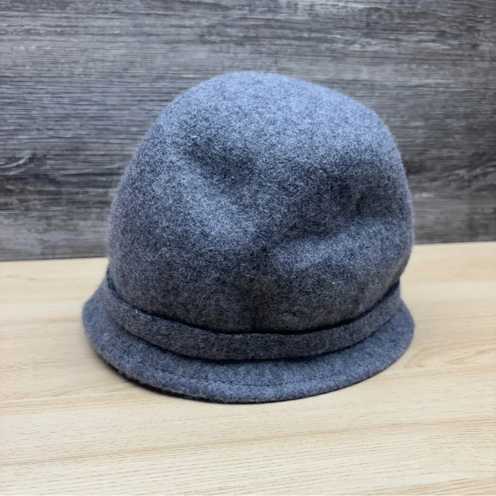 Pins & Needles Wool Cloche Hat Gray Womens‎